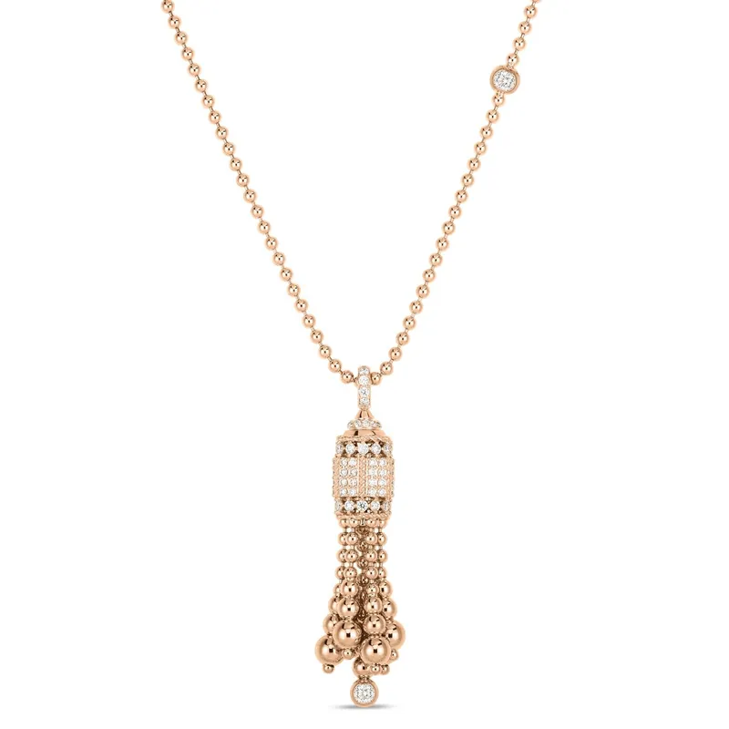 ART DECO NECKLACE WITH DIAMONDS