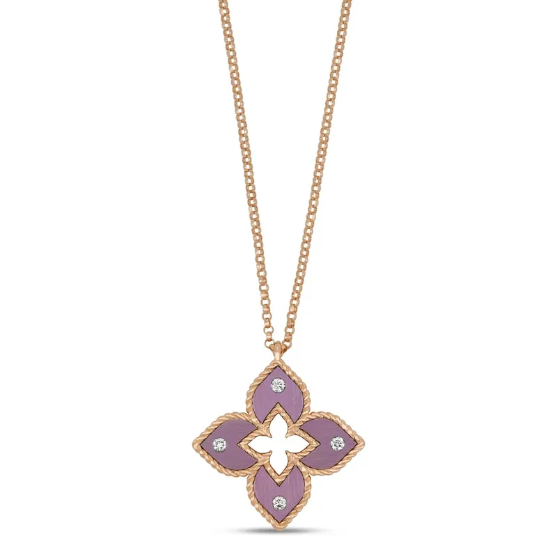 VENETIAN PRINCESS PENDANT WITH TITANIUM