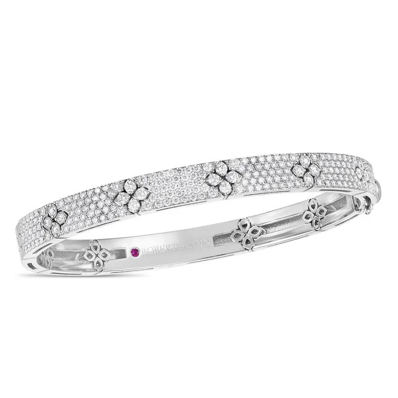 LOVE IN VERONA BANGLE WITH DIAMONDS