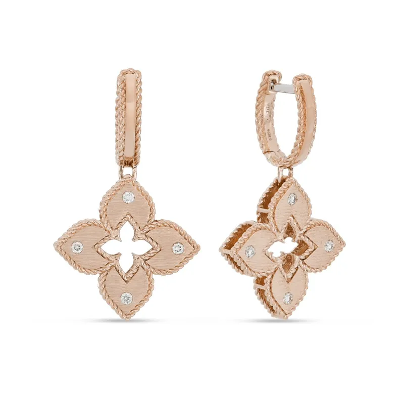 VENETIAN PRINCESS EARRINGS WITH DIAMONDS