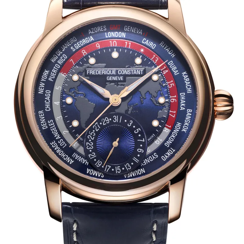 Frederique Constant Classic Worldtimer Manufacture Limited Edition