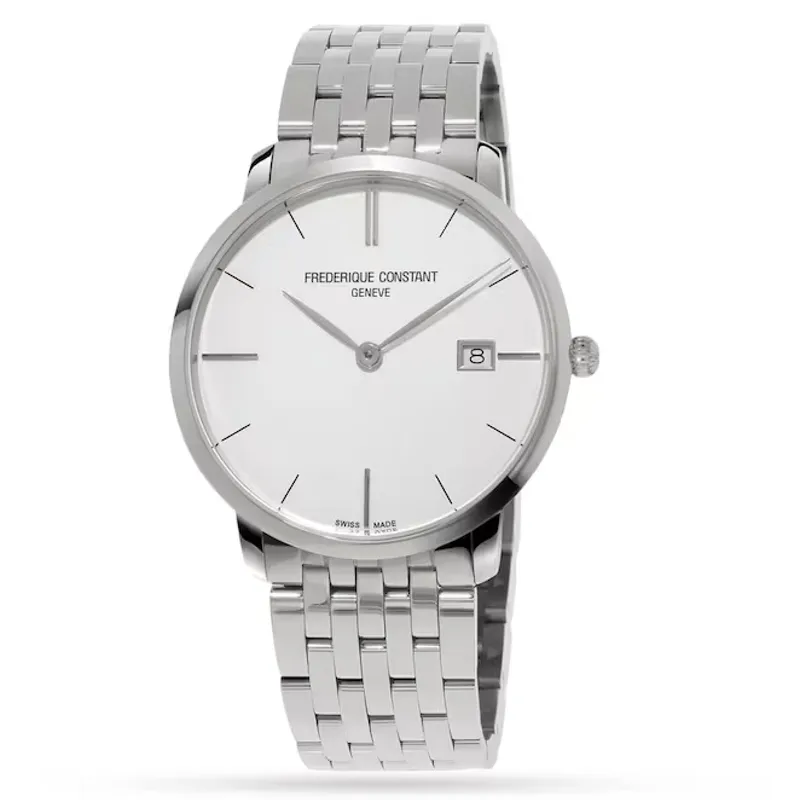 FREDERIQUE CONSTANT SLIMLINE SILVER DIAL 